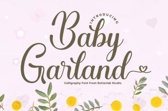 Baby Garland: The Elegant Script Font for Polished Brand Identity