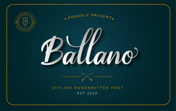 Ballano: A Magical Handwritten Typeface for Elegant Branding