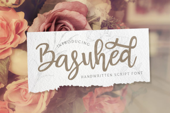 Basuhed: A Handwritten Typeface for Artisan Branding