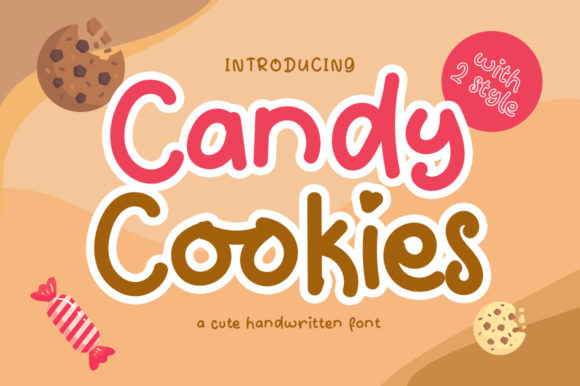 Candy Cookies: The Handwritten Font for Scroll-Stopping Social Media Graphics