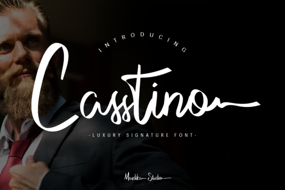 Casstino: The Elegant Handwritten Typeface for Polished Brand Identity
