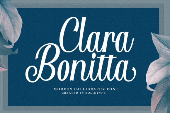 Clara Bonitta: The Elegant Handwritten Typeface for Boutique Brands