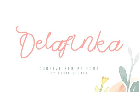 Delafinka: A Modern Handwritten Font for Editorial Design