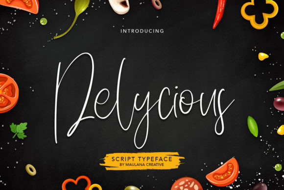 Delycious: The Script Font That Elevates Brand Storytelling