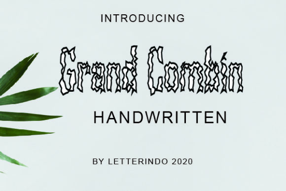 Grand Combin: A Handwritten Typeface for Authentic Brand Identity
