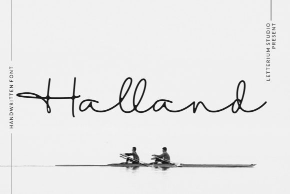 Halland Typeface Review: Elevating Small Business Brand Identity