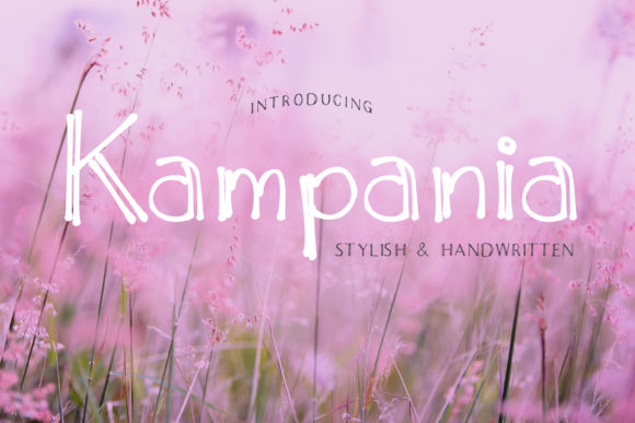 Kampania Typeface Review: A Quirky Handwritten Font for Modern Brands
