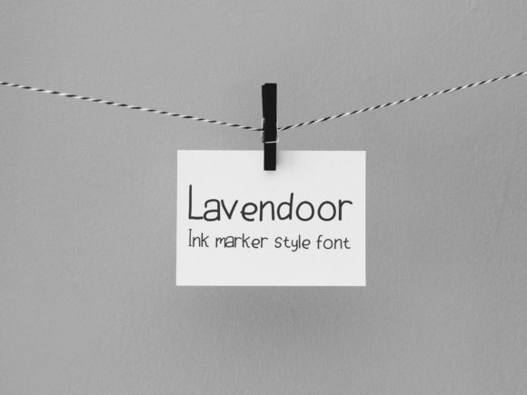Lavendoor: The Quirky Handwritten Typeface for Clearer Campaigns