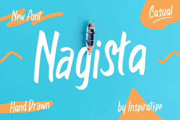 Nagista: Elevating Editorial Design with Timeless Handwritten Elegance