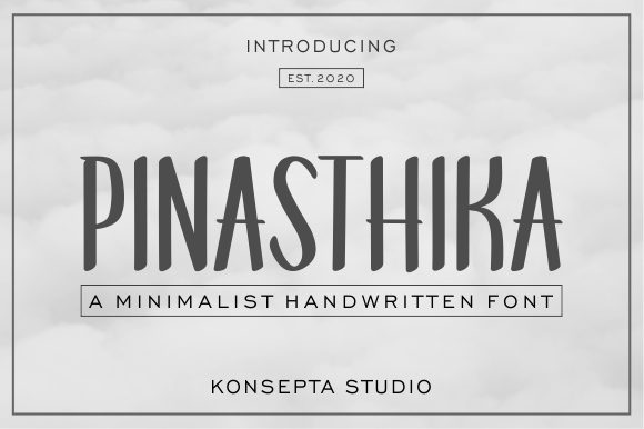 Pinasthika: The Handwritten Typeface That Transforms Small Business Branding