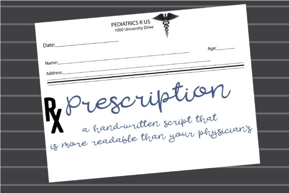 PN Prescription: The Handwritten Typeface for Scroll-Stopping Campaigns