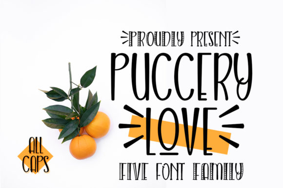 Puccery Love: A Playful Handwritten Typeface for Creative Branding