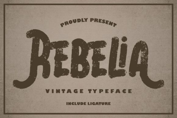 Rebelia: The Handwritten Typeface That Elevates Small Business Branding