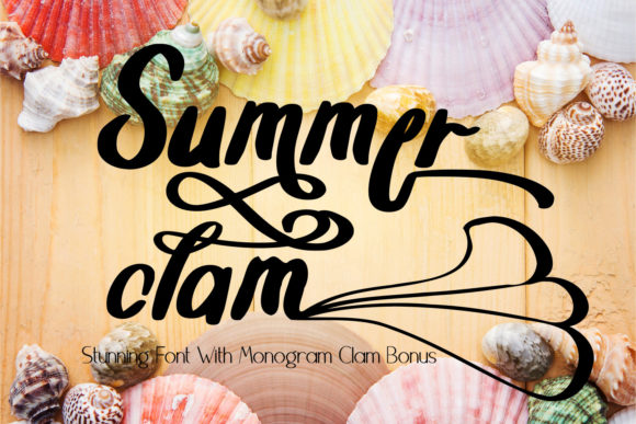 Summer Clam: A Handwritten Typeface for Modern Digital Brands