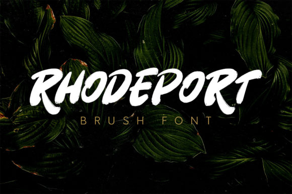 Why Rhodeport Is the Bold Handwritten Typeface for High-Impact Campaigns