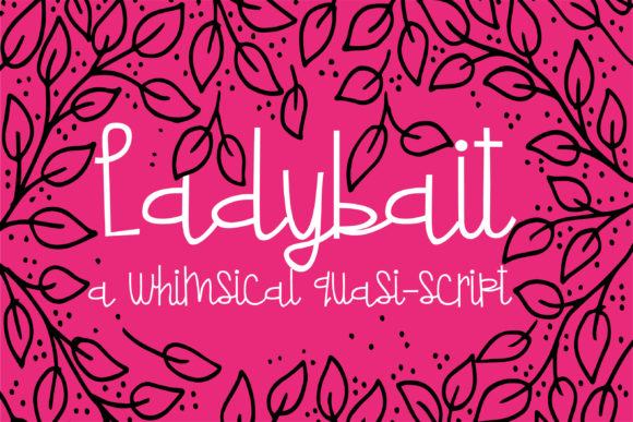 ZP Ladybait: A Quirky Handwritten Typeface for Campaign Design