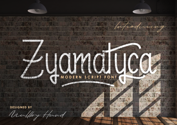 Zyamatyca: The Script Amp Typeface That Elevates Campaign Visuals